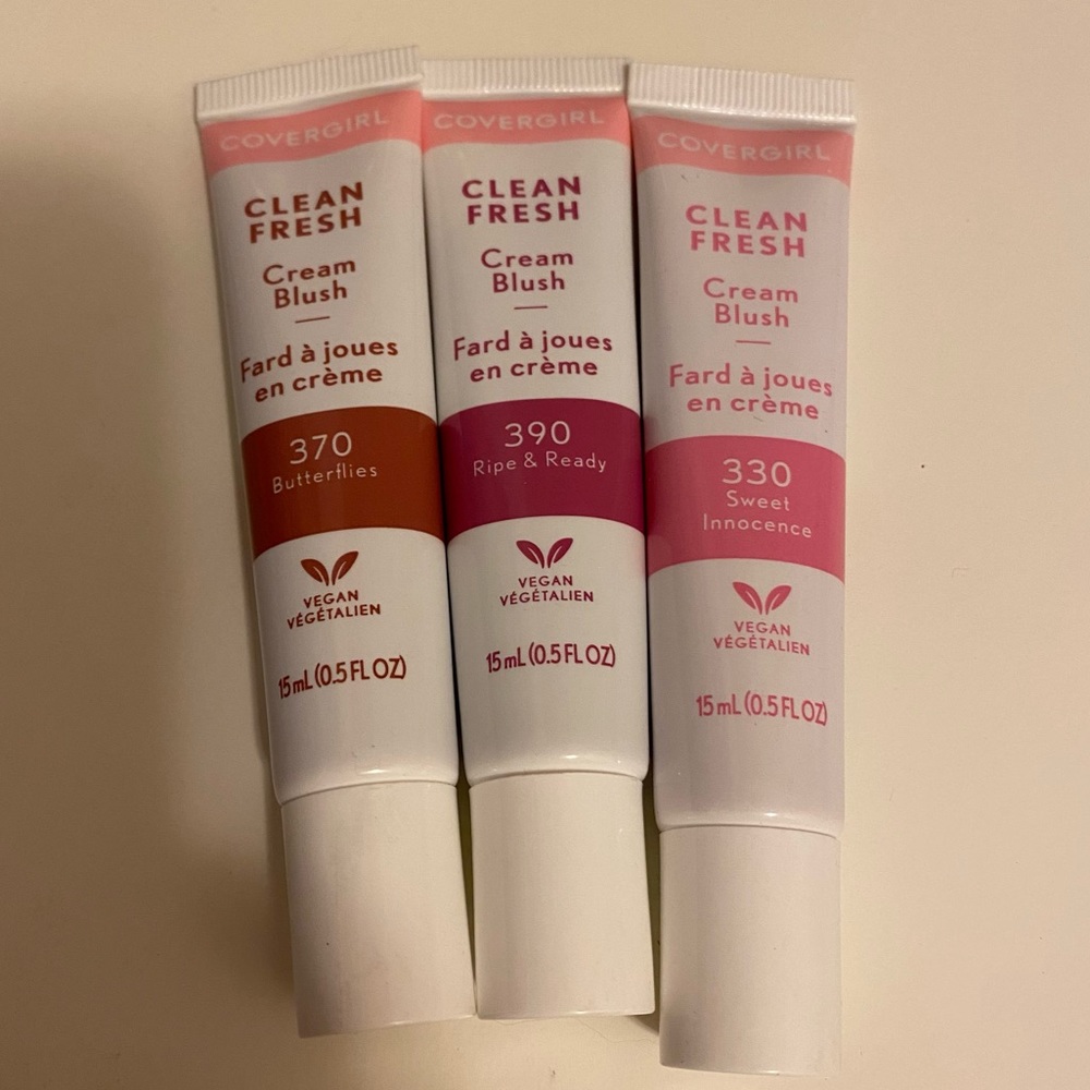 (3) Covergirl Cream Blushes